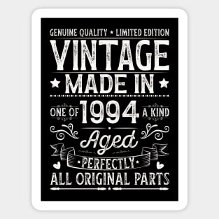 Vintage 1994 30th Birthday Sticker